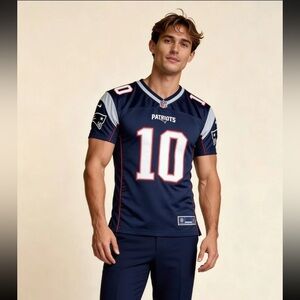 New England Patriots #10 Gordon Polyester mesh football jersey